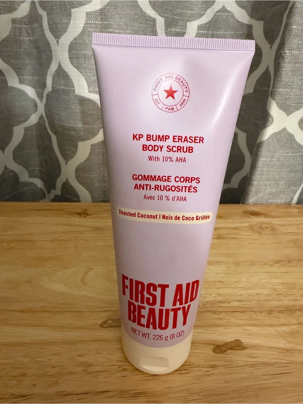 First Aid Beauty KP Bump Eraser Body Scrub 10% AHA New Sealed Full size 8 oz